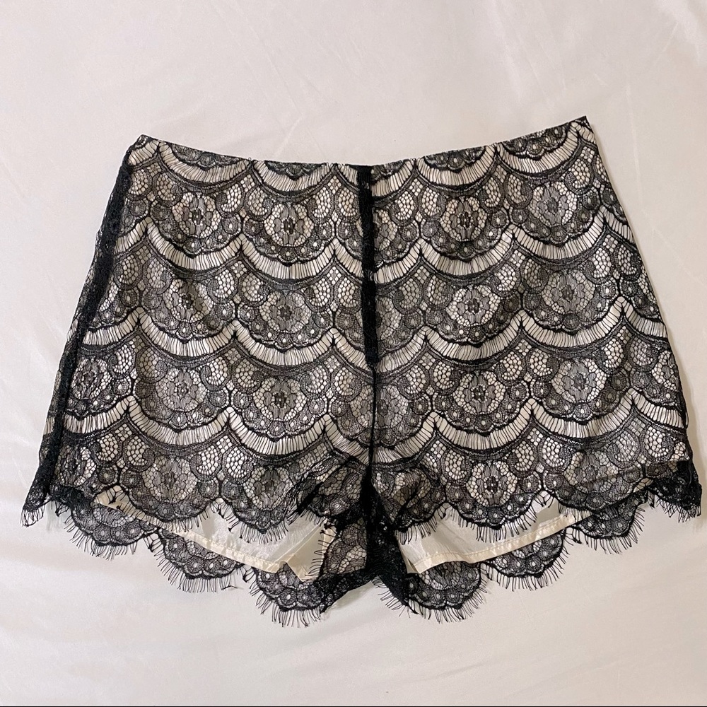 Pearl Lace Shorts